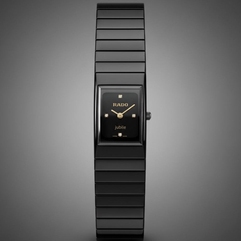 Rado Jubile Diastar High Tech Ceramica Quartz Lady Swiss Made Watch R28204162